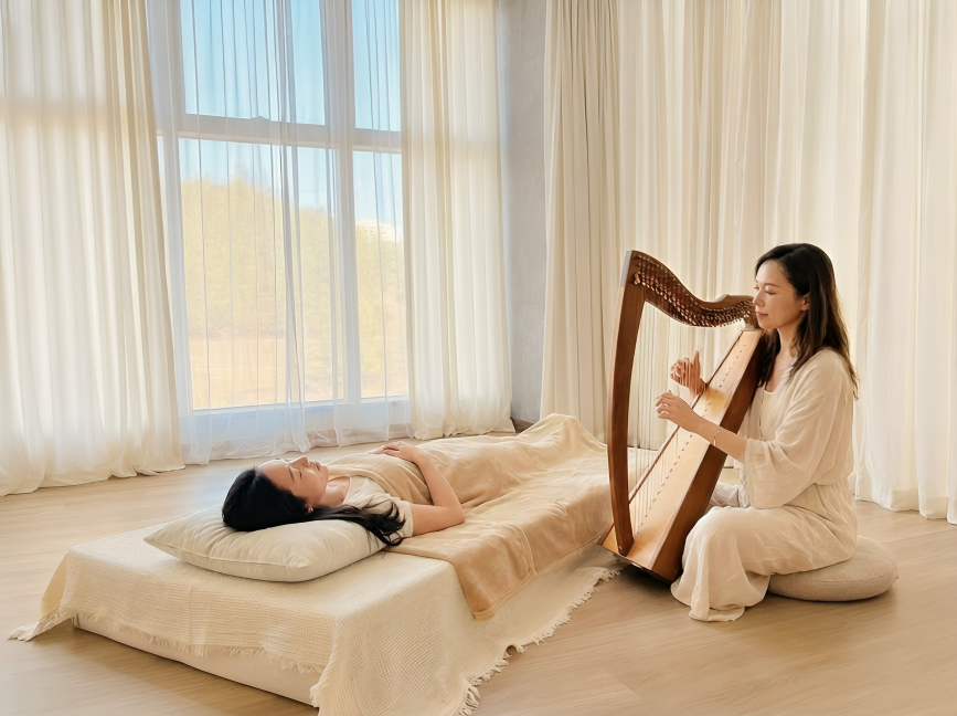 豎琴療癒服務